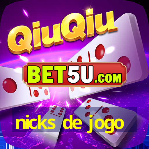 nicks de jogo