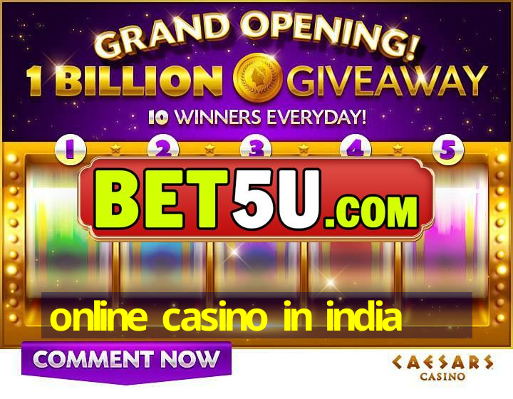 online casino in india