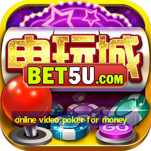 online video poker for money