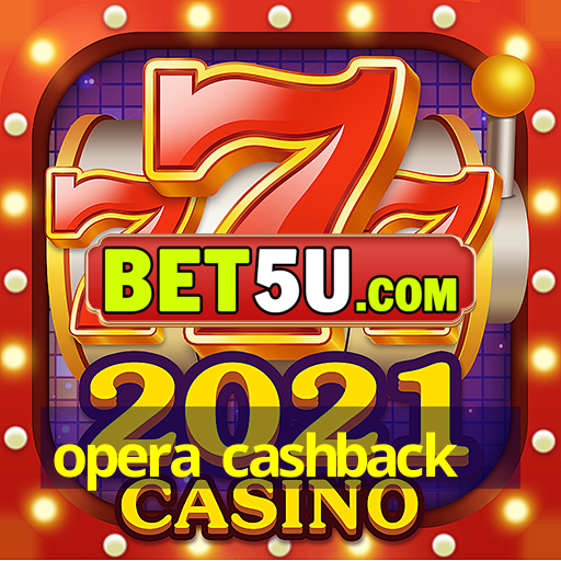 opera cashback