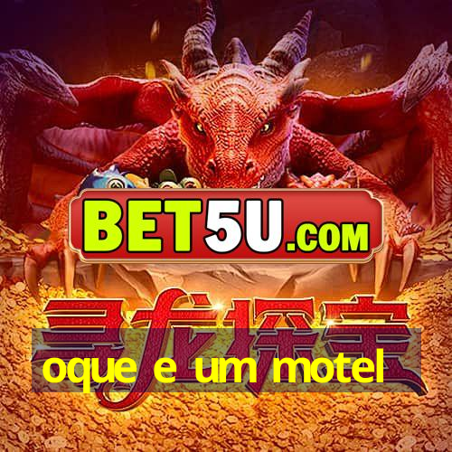 oque e um motel