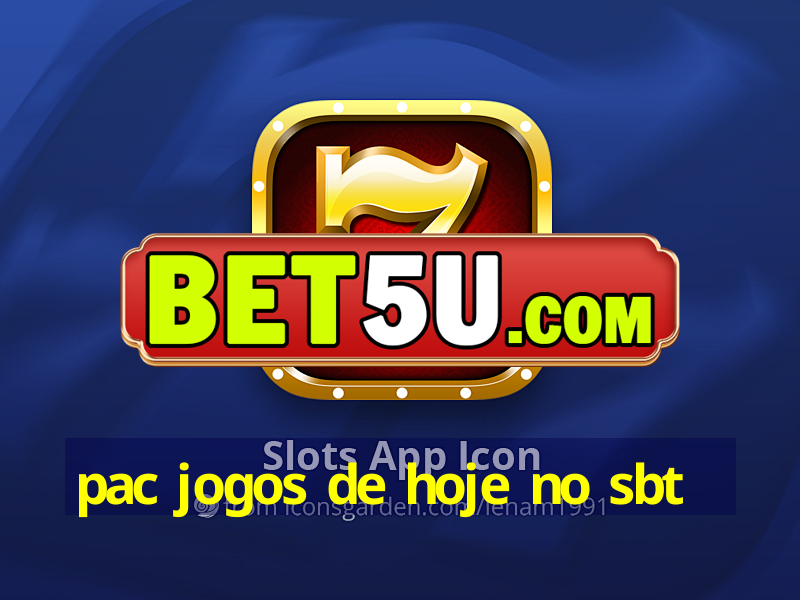 pac jogos de hoje no sbt