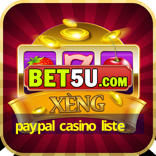 paypal casino liste