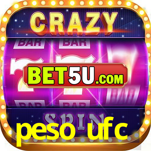 peso ufc