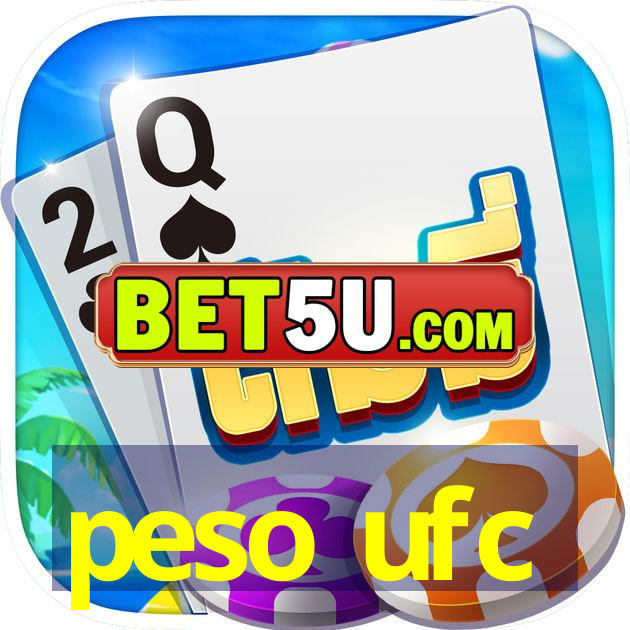 peso ufc