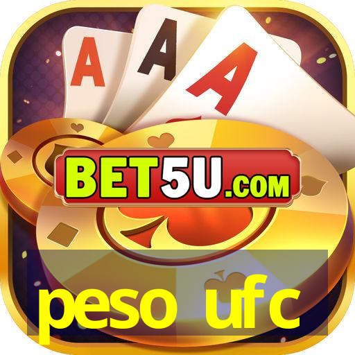 peso ufc