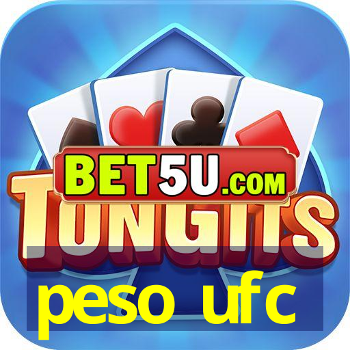 peso ufc