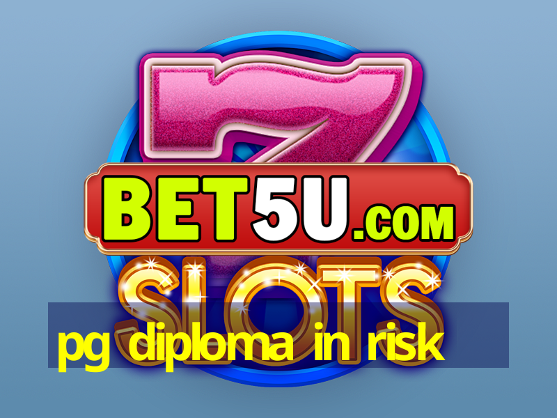 pg diploma in risk