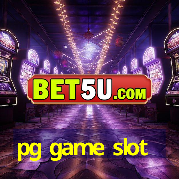 pg game slot