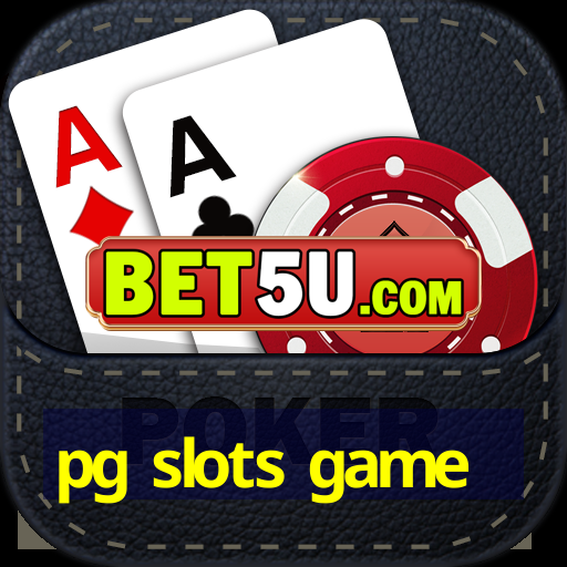 pg slots game