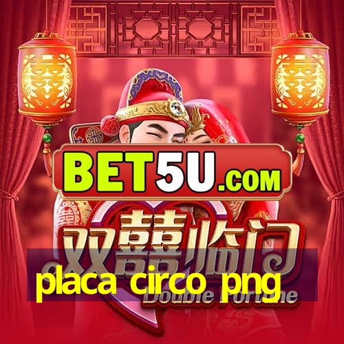 placa circo png