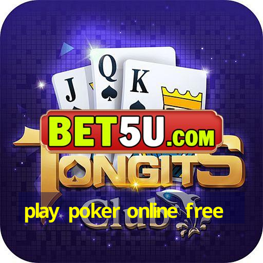 play poker online free