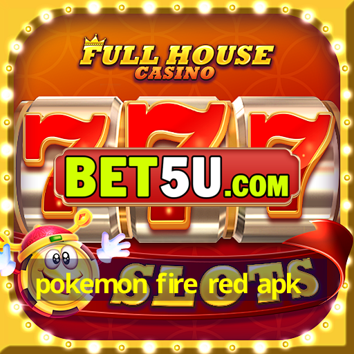 pokemon fire red apk