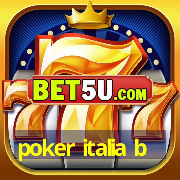 poker italia b