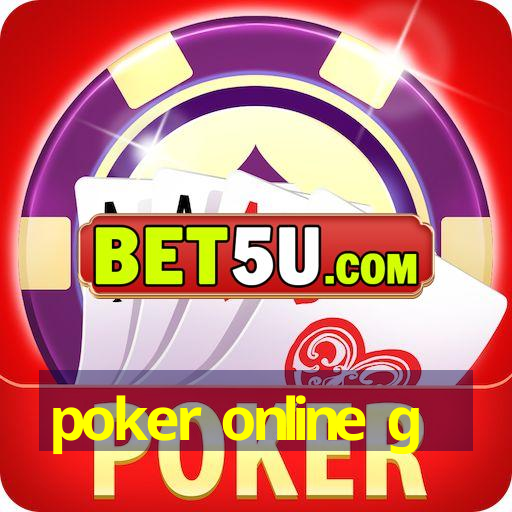 poker online g