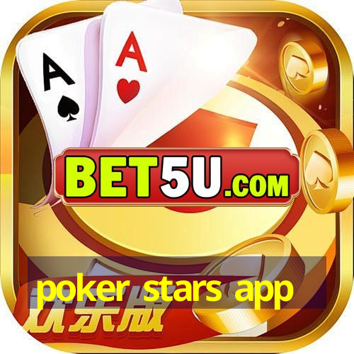 poker stars app