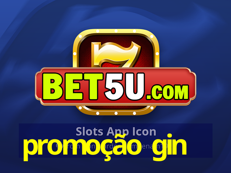 promoção gin