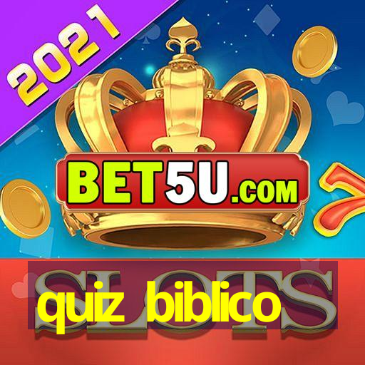 quiz biblico