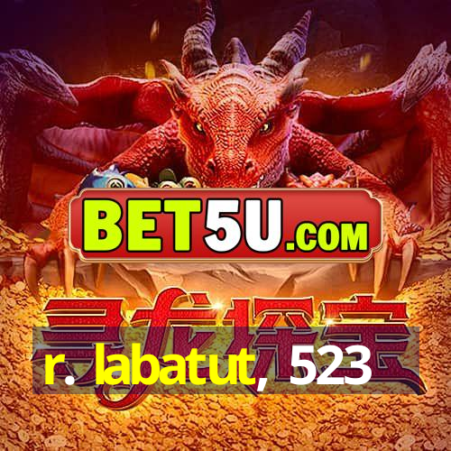 r. labatut, 523