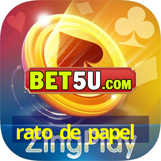 rato de papel