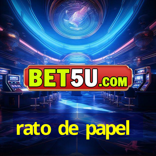 rato de papel