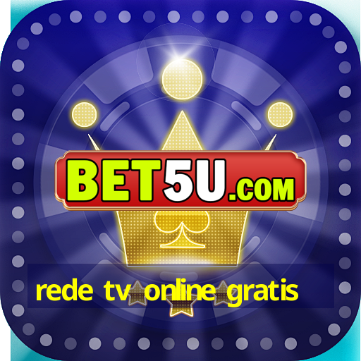 rede tv online gratis