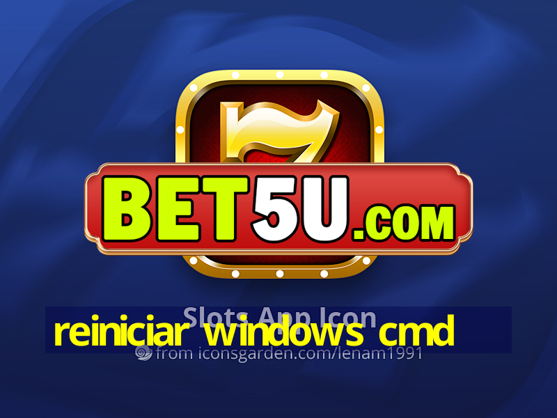 reiniciar windows cmd