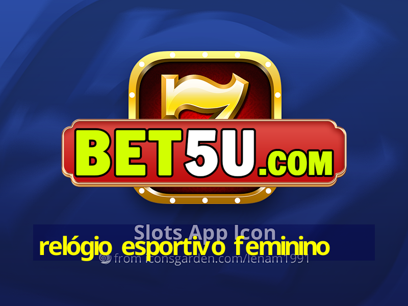 relógio esportivo feminino