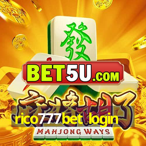 rico777bet login