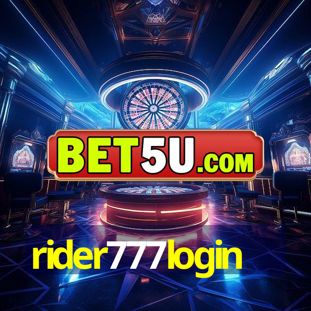 rider777login