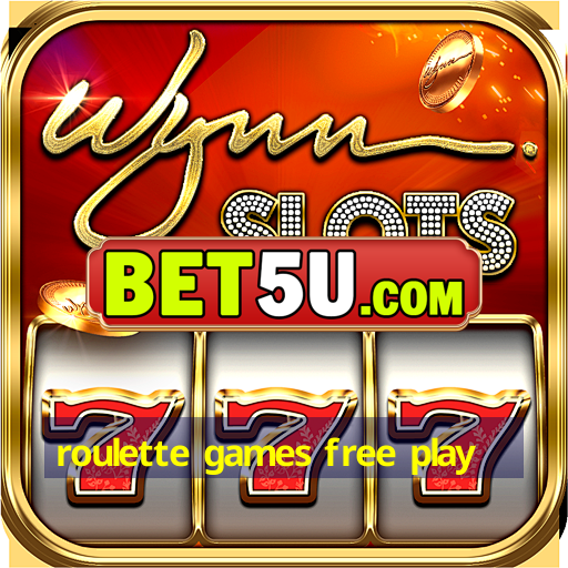 roulette games free play