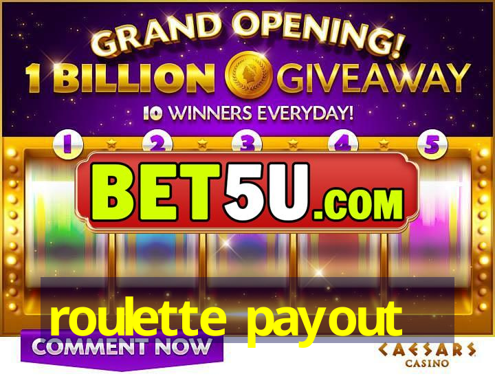 roulette payout