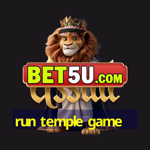 run temple game