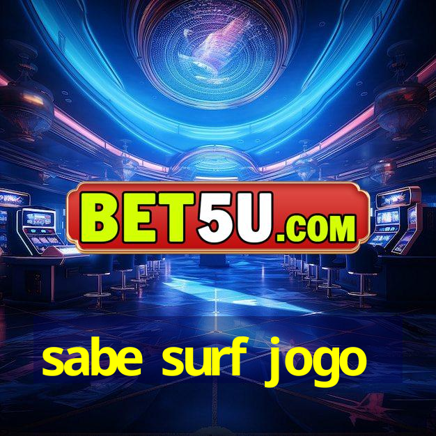 sabe surf jogo