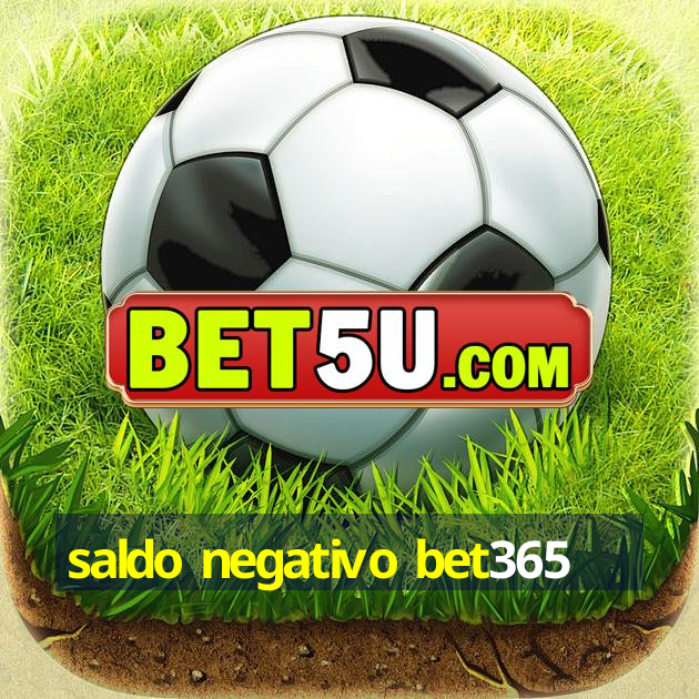 saldo negativo bet365