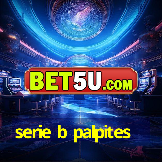 serie b palpites