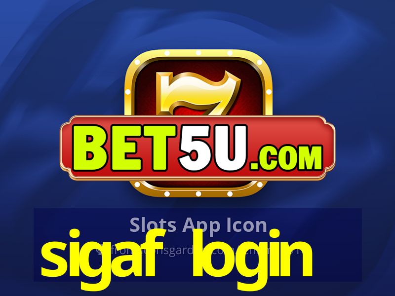 sigaf login