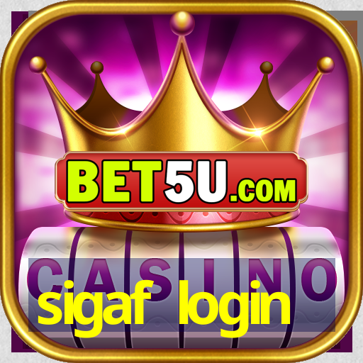 sigaf login