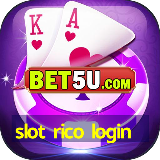 slot rico login