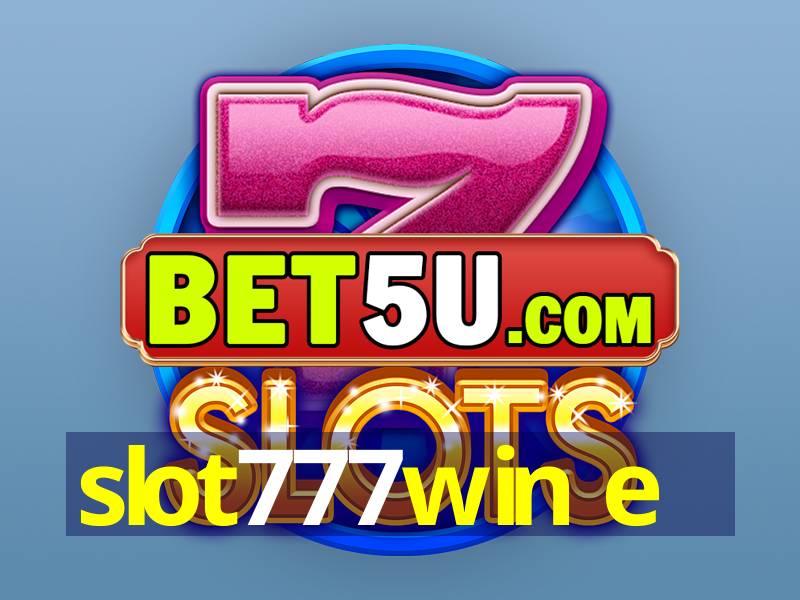 slot777win e