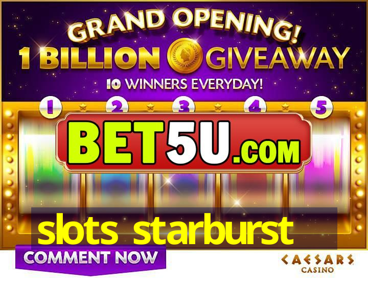 slots starburst