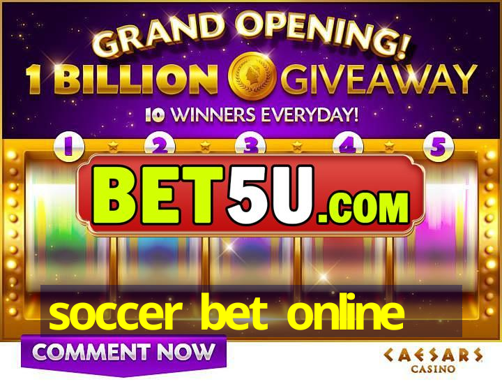 soccer bet online