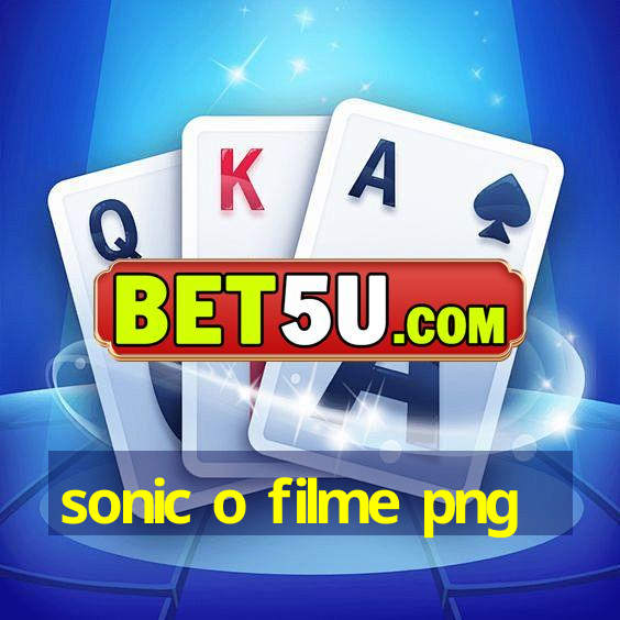 sonic o filme png