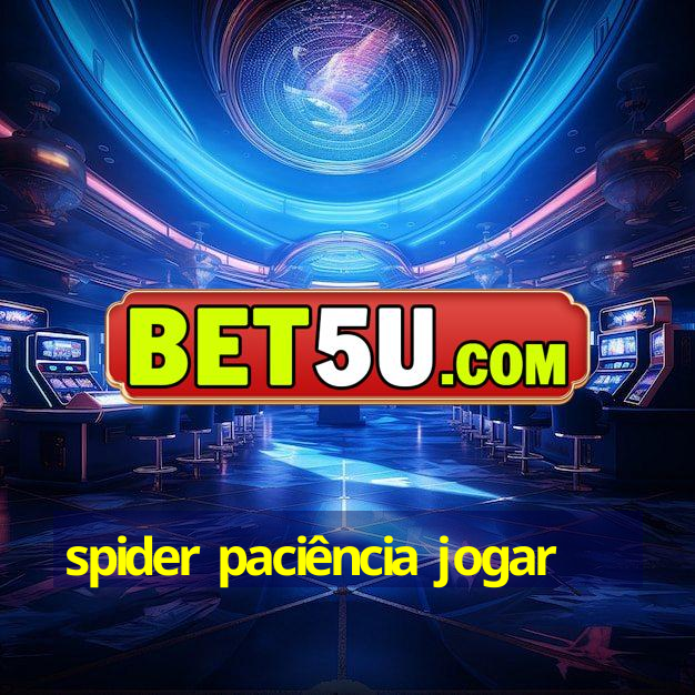 spider paciência jogar