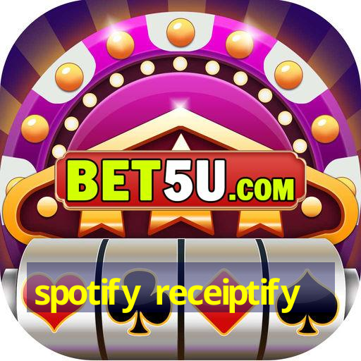 spotify receiptify