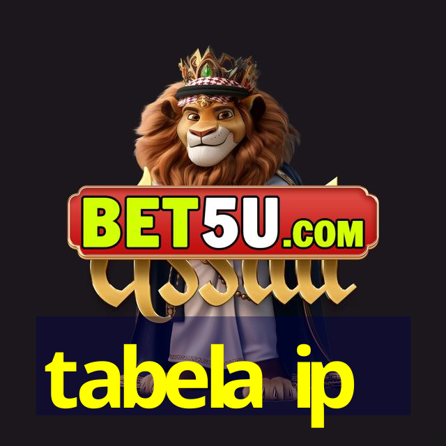 tabela ip