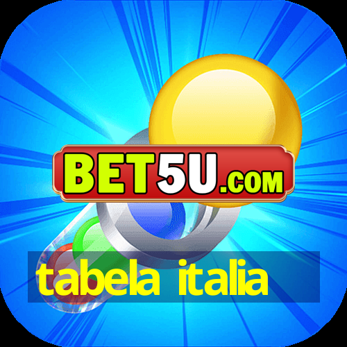 tabela italia