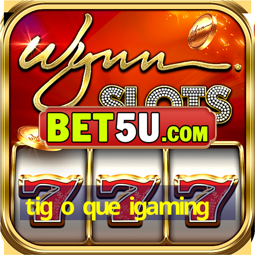 tig o que igaming