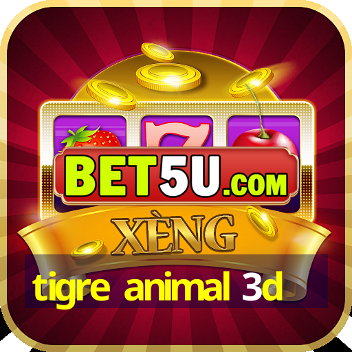 tigre animal 3d