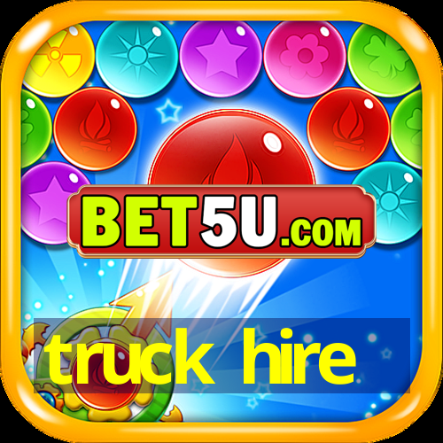 truck hire